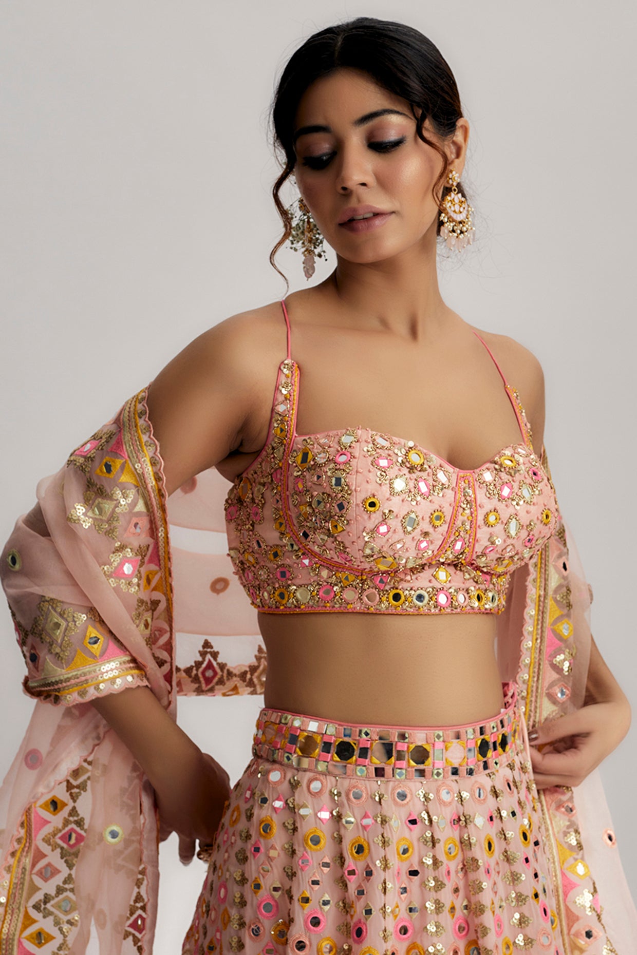 Delnaz Lehenga set