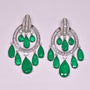 Luxe Radiance Chandeliers- Green