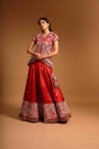 Mirzam lehenga & koti jacket with dupatta