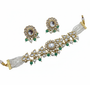 Maharani Pearl and Emerald Choker