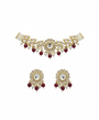 The Regal Ruby Kundan Choker Set