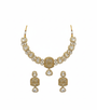 The Emerald Drop Kundan Necklace & Earring Set