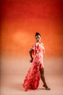 A Printed Layered Maxi In Georgia