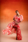 A Printed Layered Maxi In Georgia