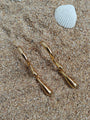 Gatherings And Party Nights, These 18Kgold Earrings
