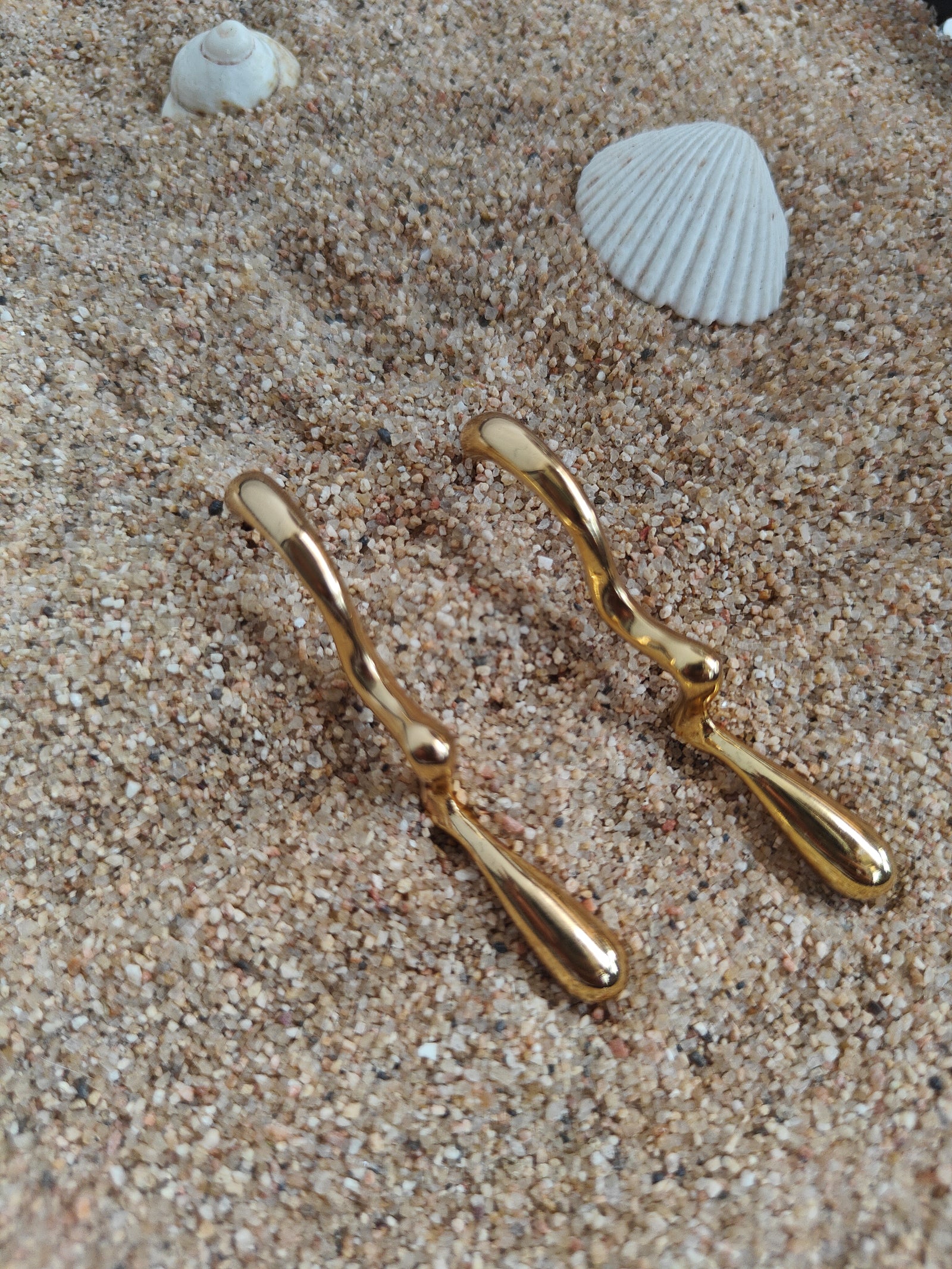 Gatherings And Party Nights, These 18Kgold Earrings