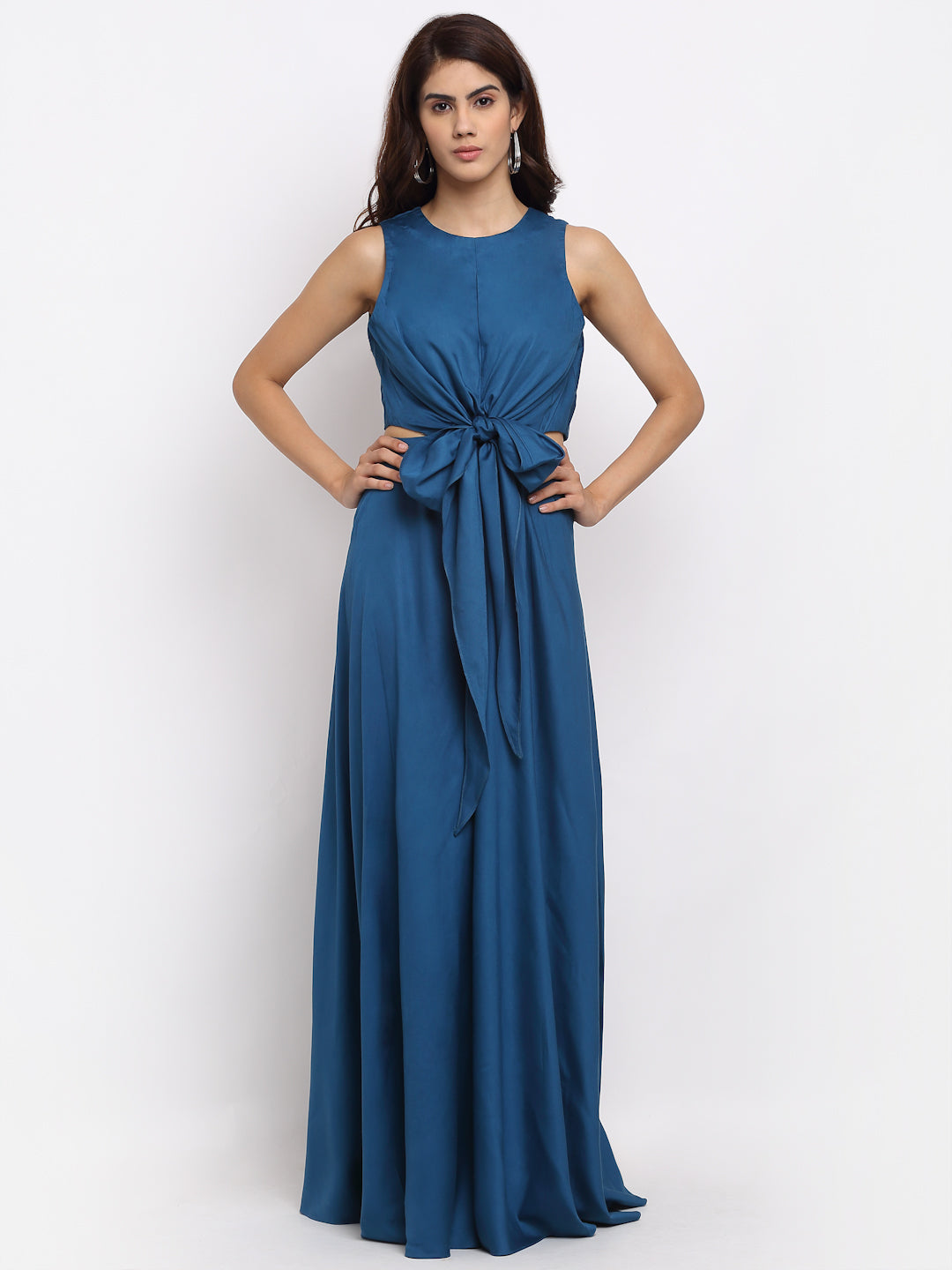 Blue Knot Jumpsuit