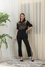 Elegant Black Co-Ord Set, Crafted In Soft