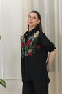 Elegant Black Co-Ord Set, Crafted In Soft