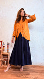 Lady Lead Mustard-Blue