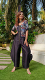 Urban Achkan Abstract Black/Blue