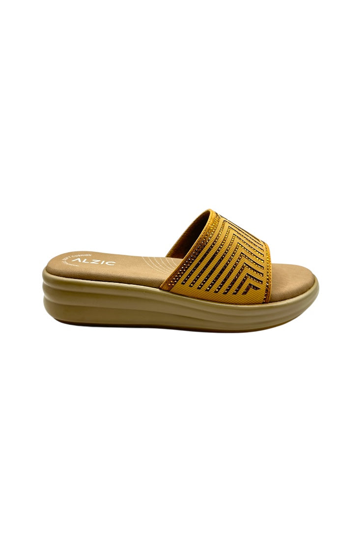 Women Dr. Comfort Wedge Slides.