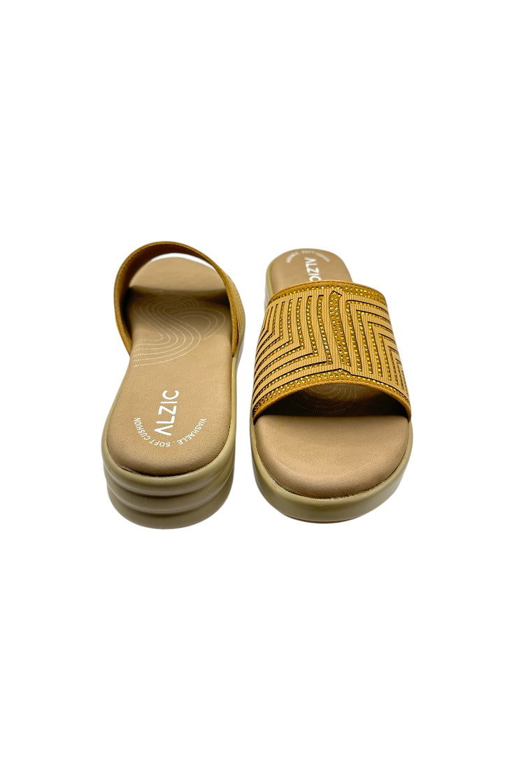Women Dr. Comfort Wedge Slides.