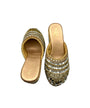 Royal Sparkle Embellished Wedges