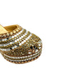 Royal Sparkle Embellished Wedges