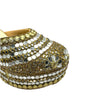 Royal Sparkle Embellished Wedges