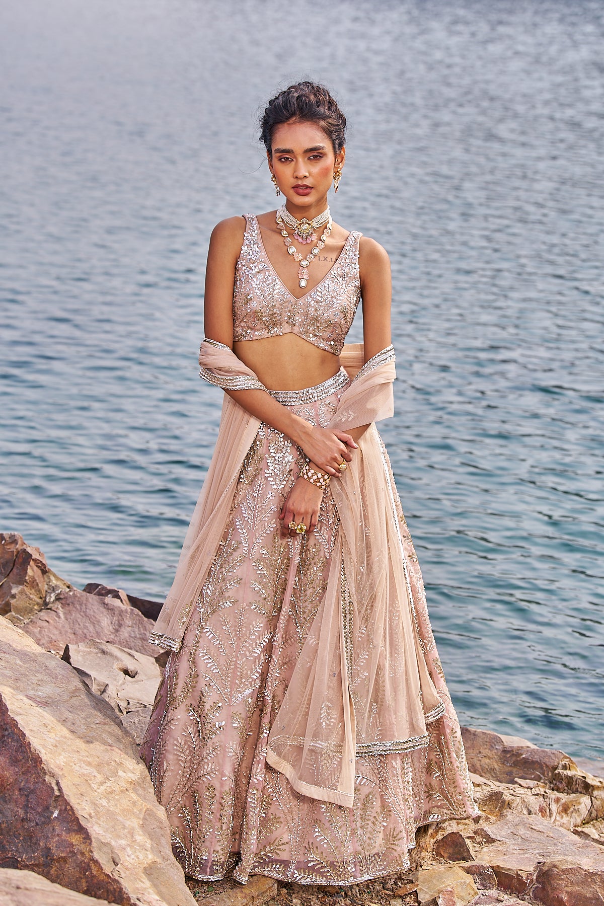 Bahaar e jashan lehenga set