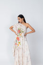 Flowy Floral Tunic & Ivory Palazzo Set