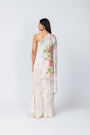 Flowy Floral Tunic & Ivory Palazzo Set