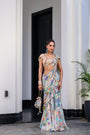 Gardenia Highlighted Saree