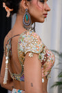 Gardenia Highlighted Saree