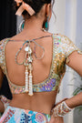 Gardenia Highlighted Saree