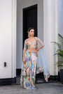 Gardenia Dhoti Skirt Set