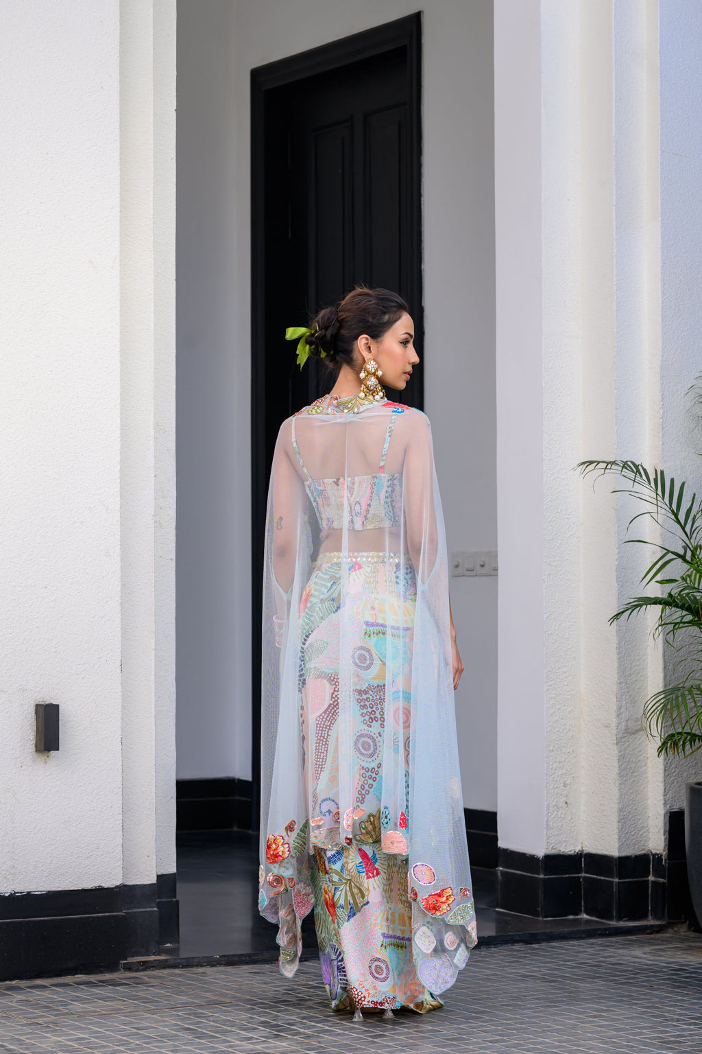 Gardenia Dhoti Skirt Set