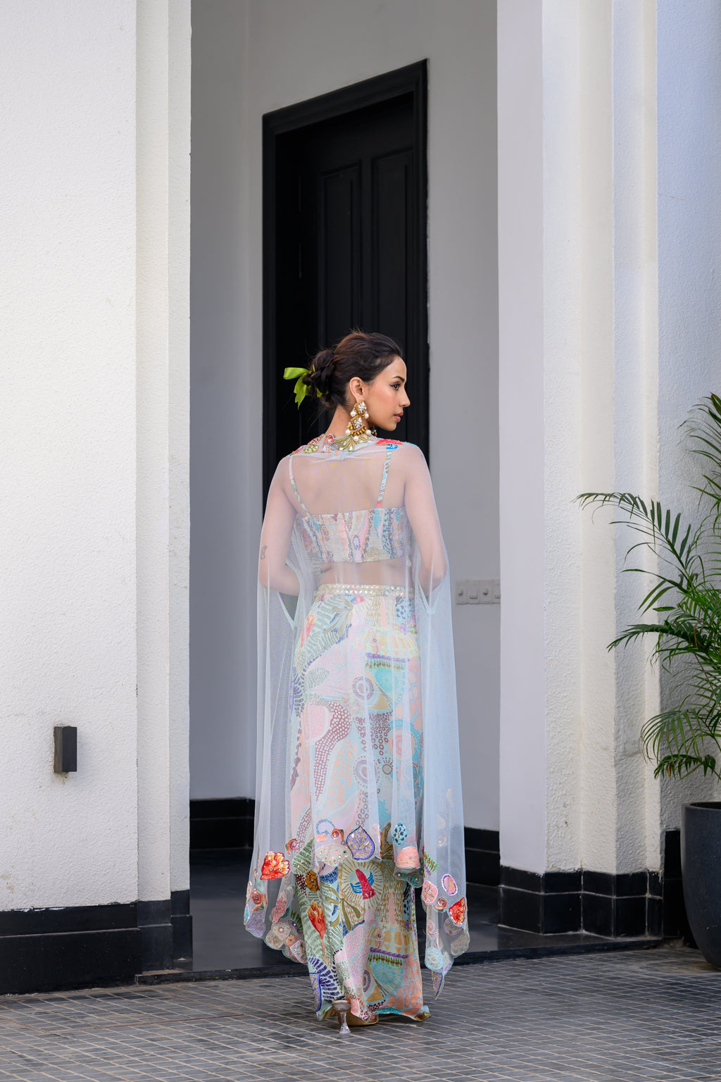 Gardenia Dhoti Skirt Set