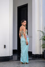 Gardenia Highlighted Corset With Skirt
