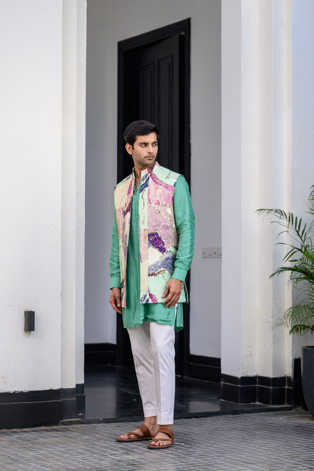 Eden H Half Jacket Paidawn With Pants