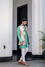 Eden H Half Jacket Paidawn With Pants