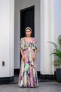 Eden Jumpsuit Paidawn With H Cape Jacket Set