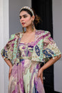 Eden Jumpsuit Paidawn With H Cape Jacket Set
