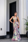 Eden H Saree Paidawn With Hand Emb Blouse