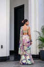 Eden H Saree Paidawn With Hand Emb Blouse