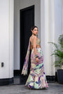 Eden H Saree Paidawn With Hand Emb Blouse