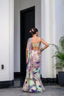 Eden H Saree Paidawn With Hand Emb Blouse