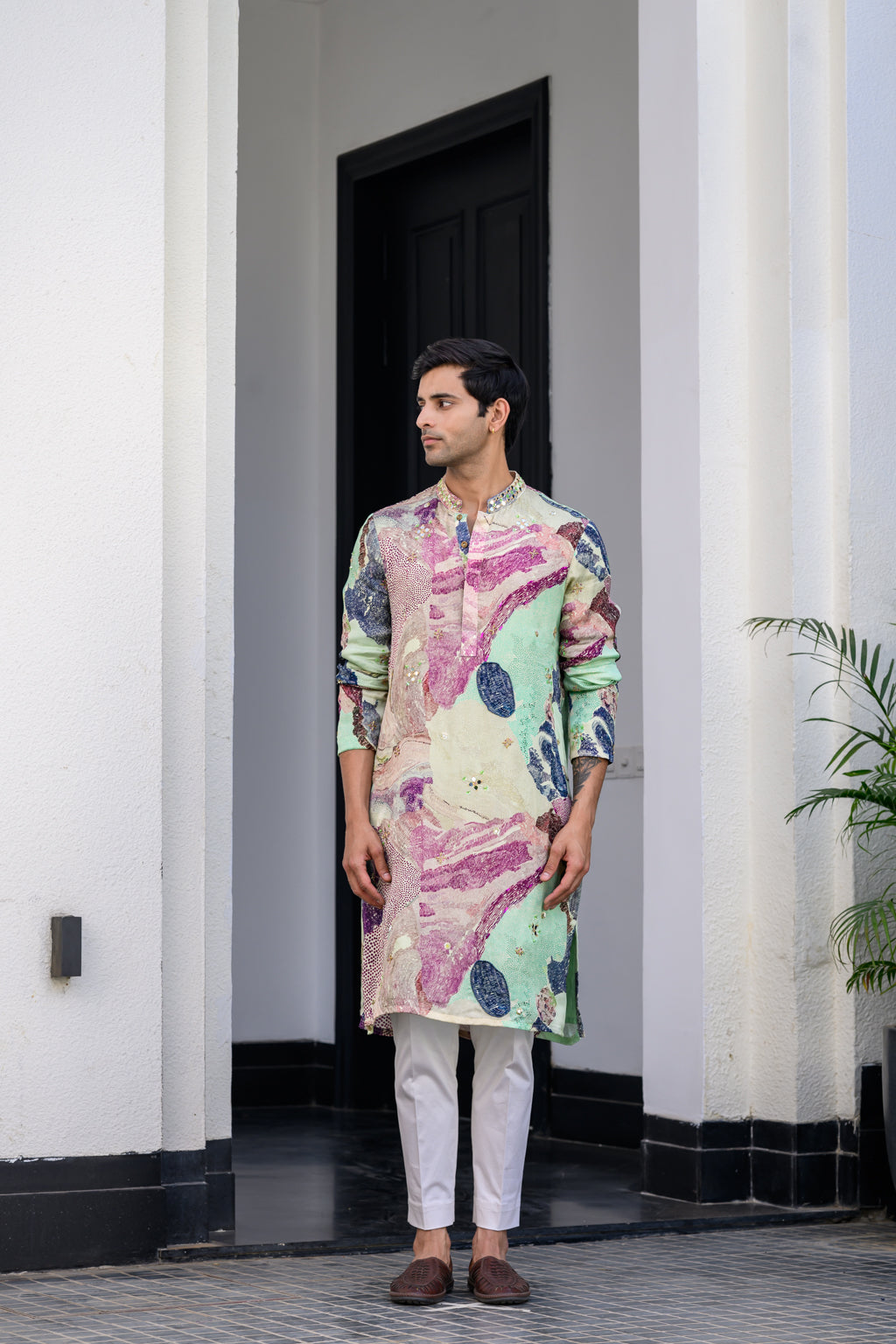 Eden H Kurta Paidawn With Pants