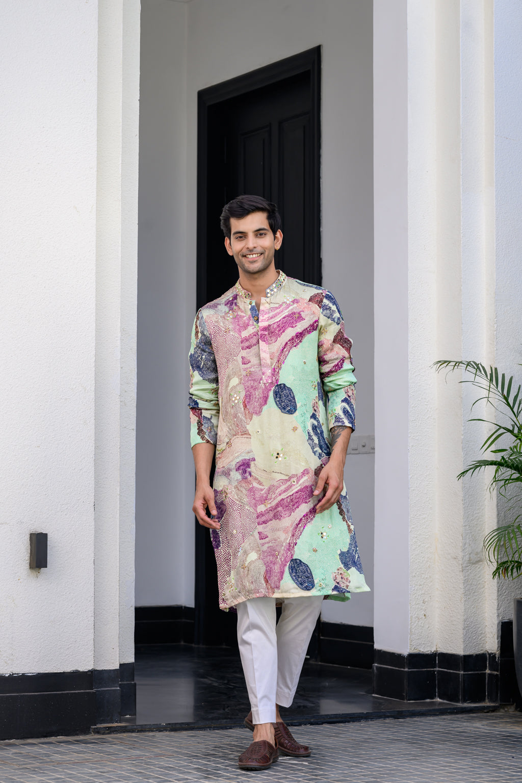 Eden H Kurta Paidawn With Pants