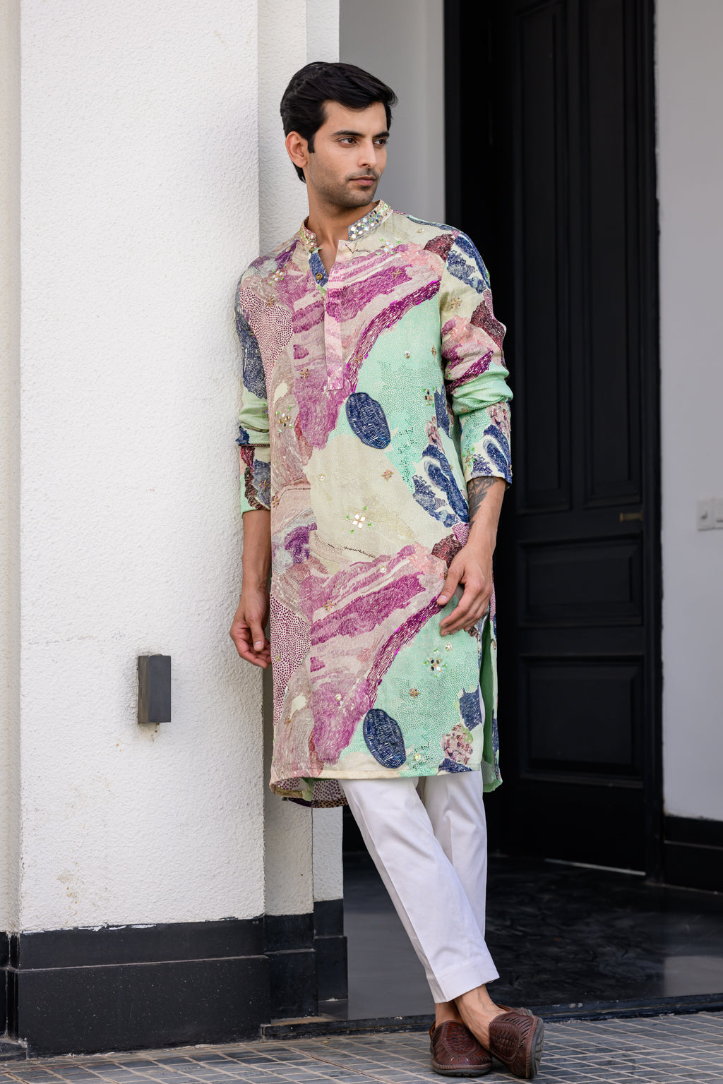 Eden H Kurta Paidawn With Pants