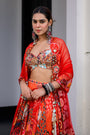 Dawn H Lehenga Paidawn With H Blouse And H Apl Dupatta