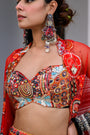 Dawn H Lehenga Paidawn With H Blouse And H Apl Dupatta