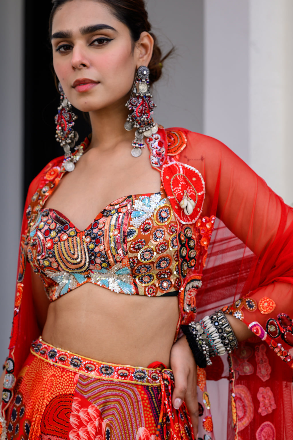 Dawn H Lehenga Paidawn With H Blouse And H Apl Dupatta