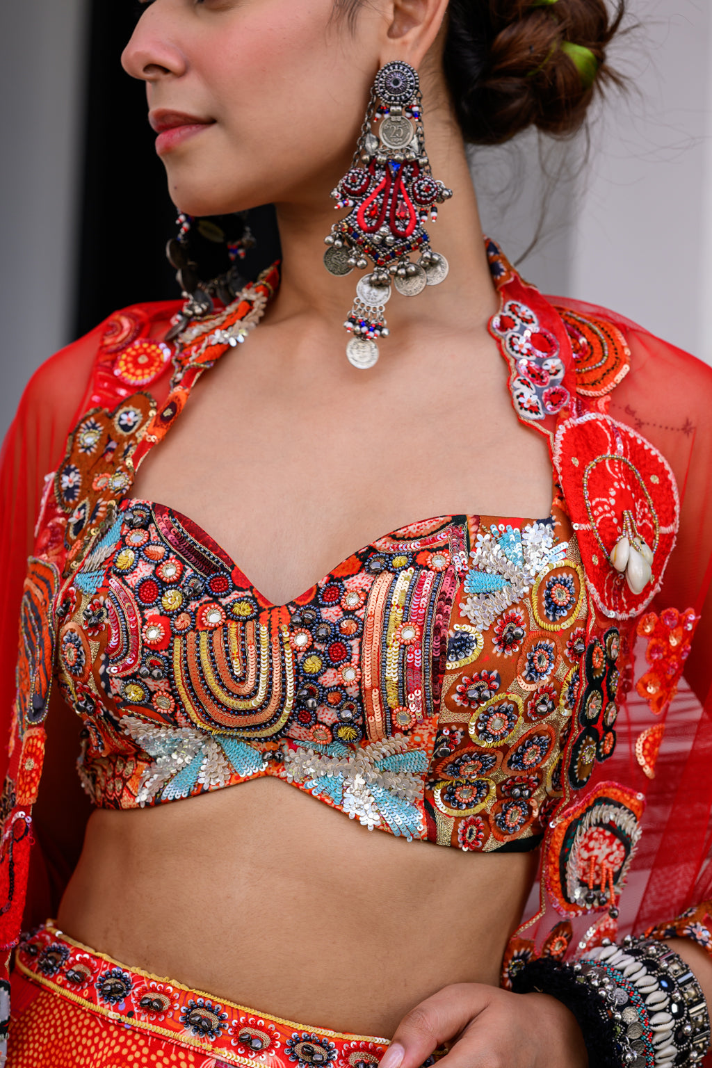 Dawn H Lehenga Paidawn With H Blouse And H Apl Dupatta