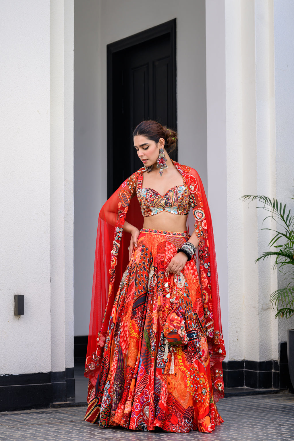 Dawn H Lehenga Paidawn With H Blouse And H Apl Dupatta