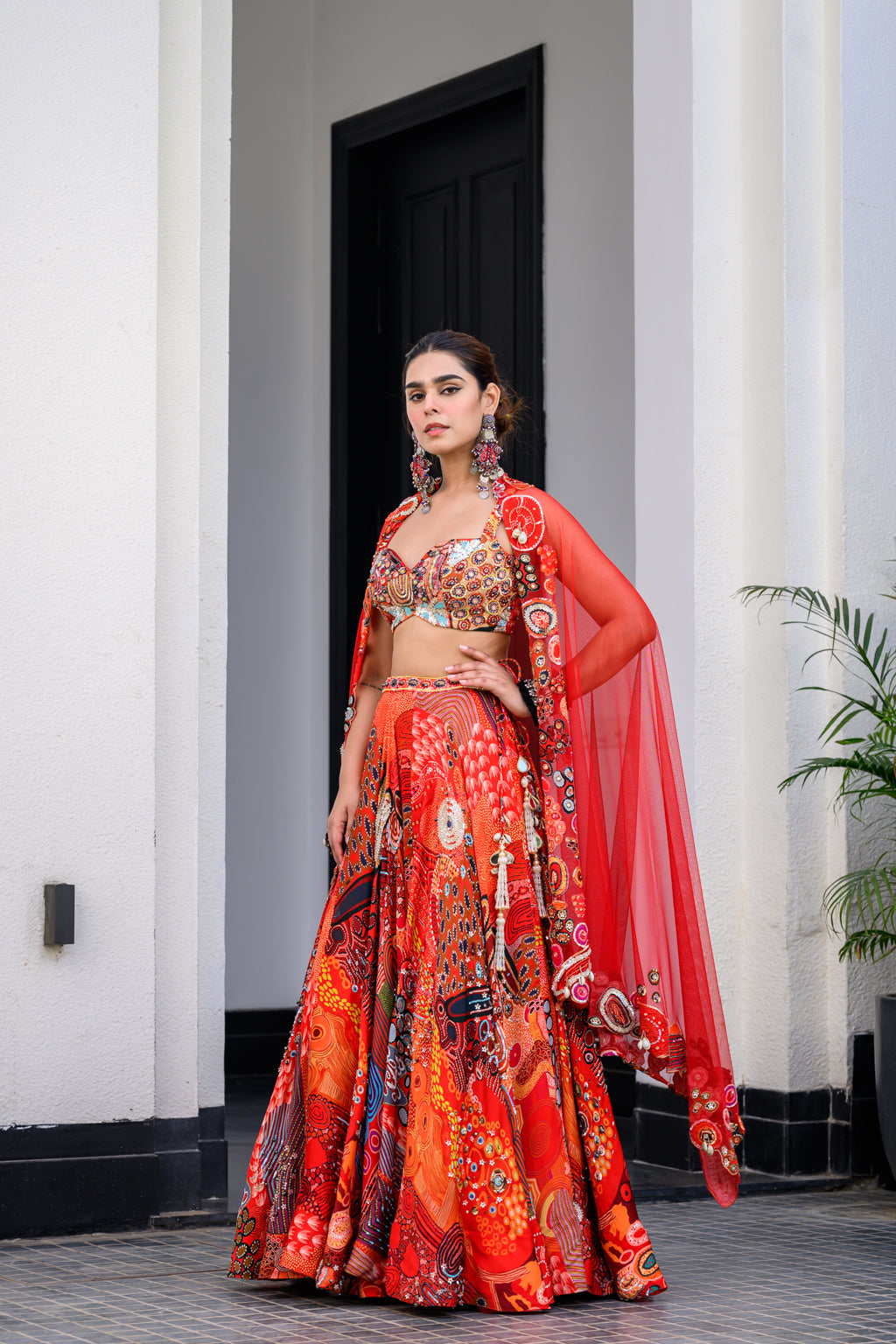 Dawn H Lehenga Paidawn With H Blouse And H Apl Dupatta