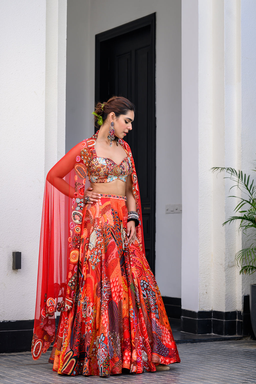 Dawn H Lehenga Paidawn With H Blouse And H Apl Dupatta