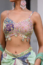Eden Highlight Bralette With Mirror Work
