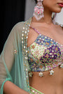 Eden Highlight Bralette With Mirror Work